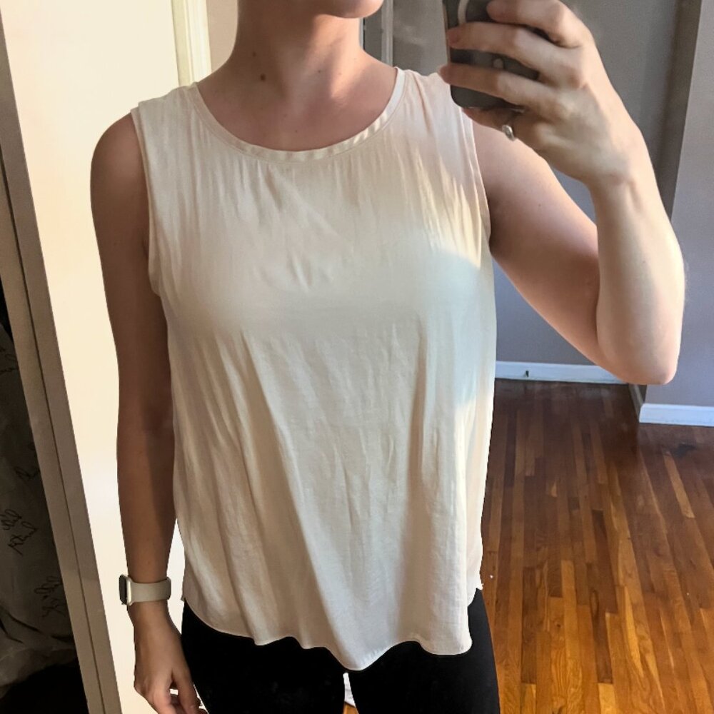 Ann Taylor Loft Split Back Tank